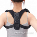 Leather clavicle posture corrector support back brace